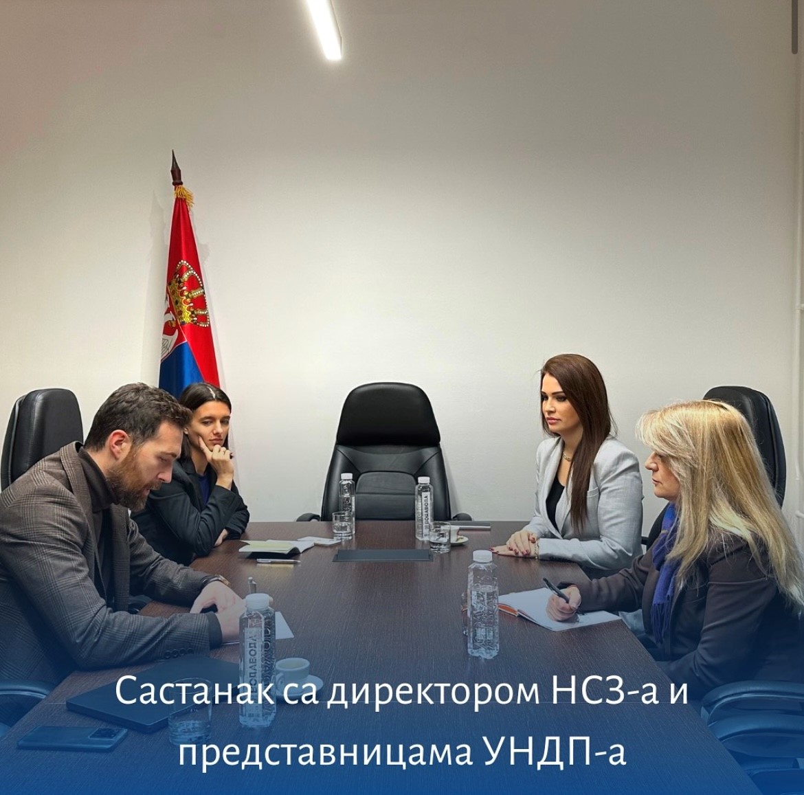 MEETING WITH THE DIRECTOR OF NES AND UNDP REPRESENTATIVES