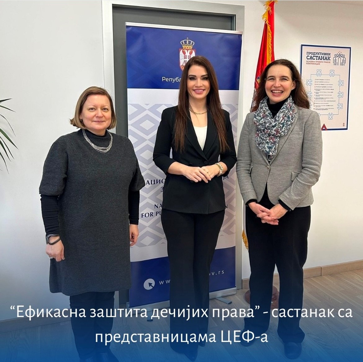 “EFFICIENT PROTECTION OF CHILDREN’S RIGHTS” – MEETING WITH CEF REPRESENTATIVES